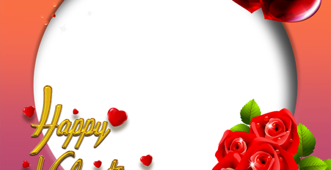 Happy Valentines Day Profile Frame