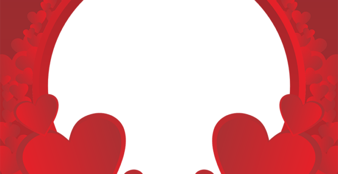 Happy Valentines Day Profile Picture Frame