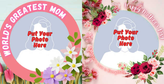 Happy Mothers Day Profile Picture Frame