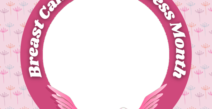 Breast Cancer Awareness Month Profile Picture Frame