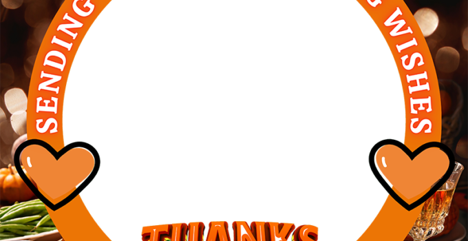 Thanksgiving Day Profile Picture Frame