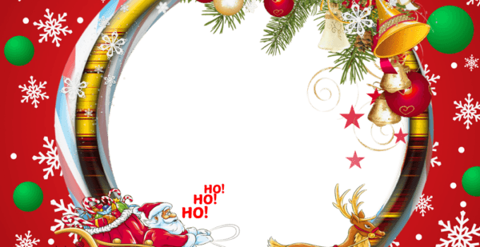 Christmas Profile Picture Frame
