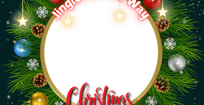Merry Christmas 2024 Profile Picture Frame