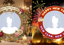 Happy New Year 2026 Profile Picture Frame