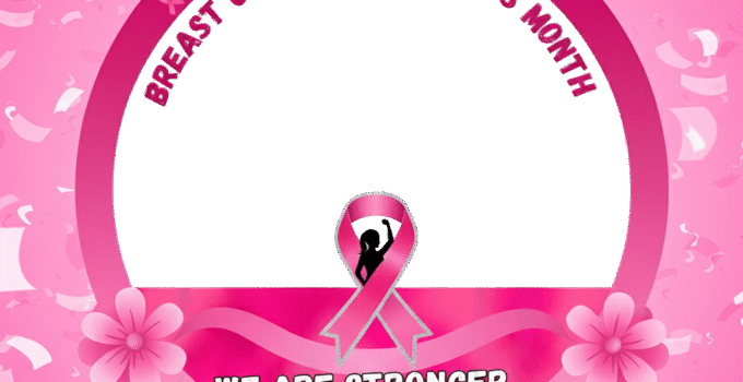 Breast Cancer Awareness Month 2025 Profile Picture Frame