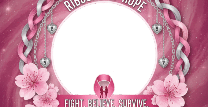 Breast Cancer Awareness Month 2025 Profile Picture Frame