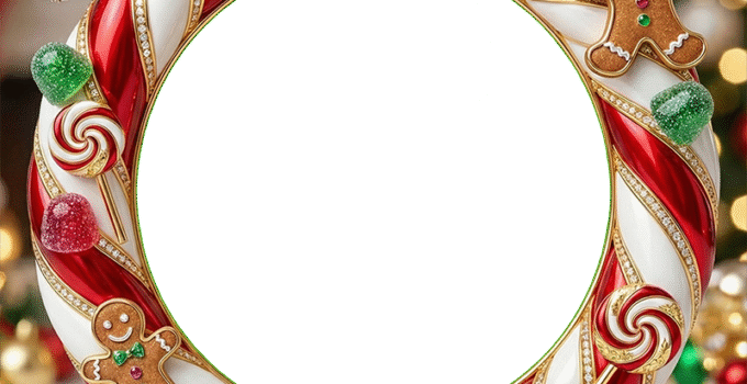 Merry Christmas 2025 Profile Picture Frame