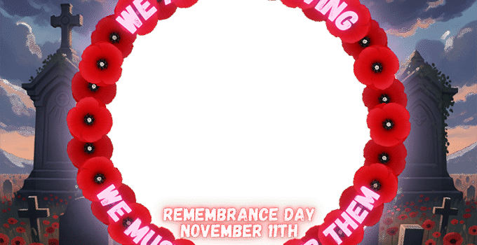 Remembrance Day 2025 Profile Frame